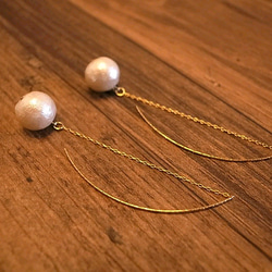 cotton pearl american pierces 2枚目の画像