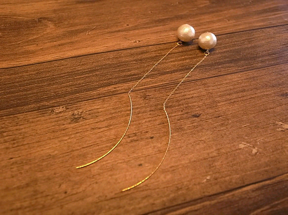 cotton pearl american pierces 3枚目の画像