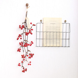 山帰来(サンキライ)のナチュラルスワッグ ドライフラワー La Chouette