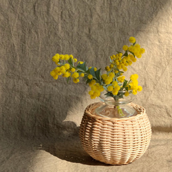 ラタン 籐の花瓶 一輪挿し・花瓶・花器 enco 通販 11473810