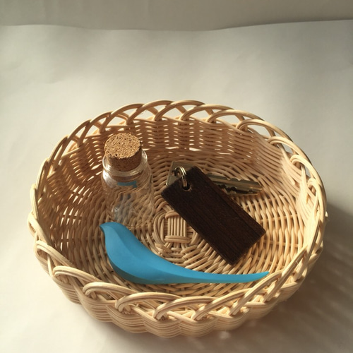 ラタン 小物入れ 楕円型 フリーボックス・小物入れ enco 通販 3606072