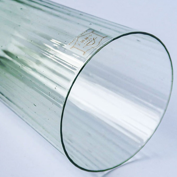 【テレビで話題】小樽再生ガラス／サワーグラス／OG207-01 5枚目の画像