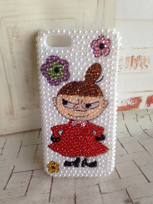 ☆携帯デコケース☆大人気ミィ！ハンドメイド☆ iPhoneケース・カバー  