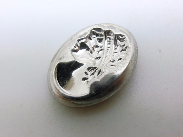 ~再々…販~西ドイツヴィンテージグラスインタリオ（ヴィトレイル）18×13mm 3枚目の画像