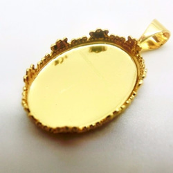 ヴィンテージサフィレットペンダントトップ（ペア型） ペンダント