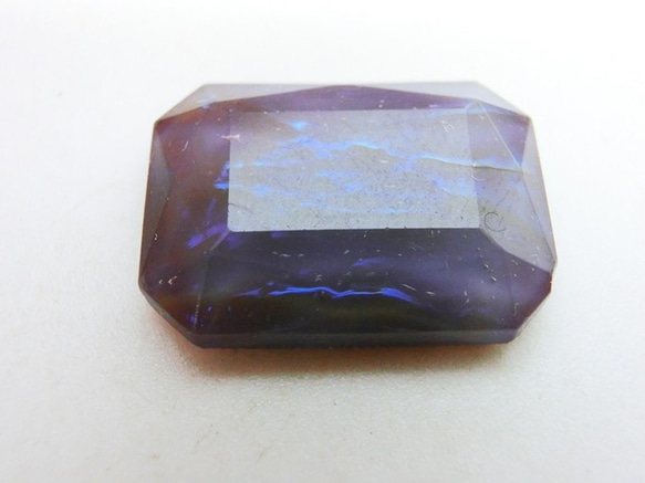 ~在庫限り~18×13mm:ドラゴンズブレス オクタゴンカットカボション （パープル） 2枚目の画像