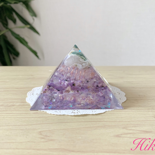 【ハル。】水晶のお地蔵様形オルゴナイト☆他２点 鳳凰と白銀龍の宝珠オルゴナイトシリーズ～龍宮城