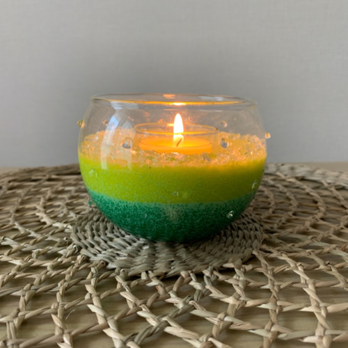 アロマキャンドル  キャンドル2個セット  ハンドメイド　candle 新品