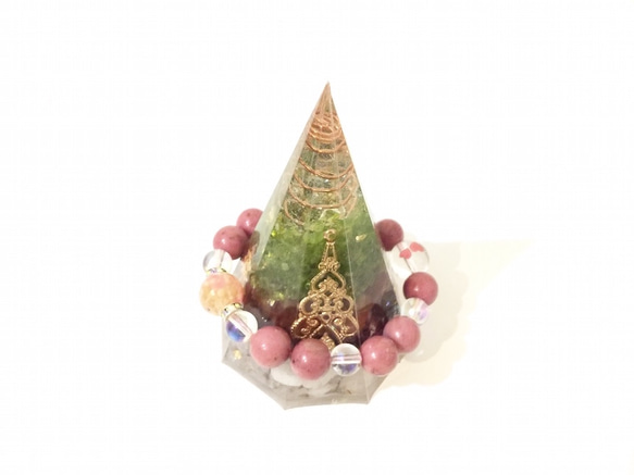 【収納ケースプレゼント】Happyクリスマス♪４層オルゴナイト 6枚目の画像