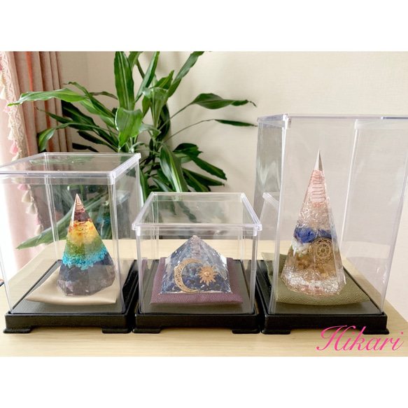 薔薇の入ったエッグ・オルゴナイト＆収納ケース 薔薇の入ったエッグ