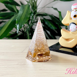 金運アップを願った八角型オルゴナイト その他インテリア雑貨 サロンド