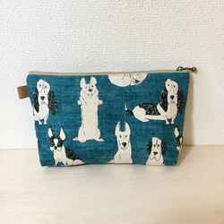 かすみ草◎Handmade L字型ポーチ❣️4点セット◎ かすみ草様専用◎Handmade L字型ポーチ❣️4点セット◎