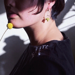 ito hana pierce/earrings(limeyellow:片耳) 1枚目の画像