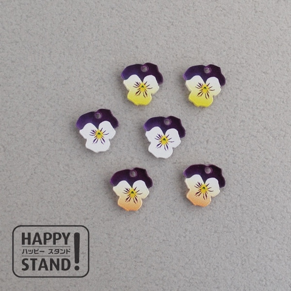 アクセサリーパーツ《ビオラ》 チャーム hopes 通販 11198771｜Creema