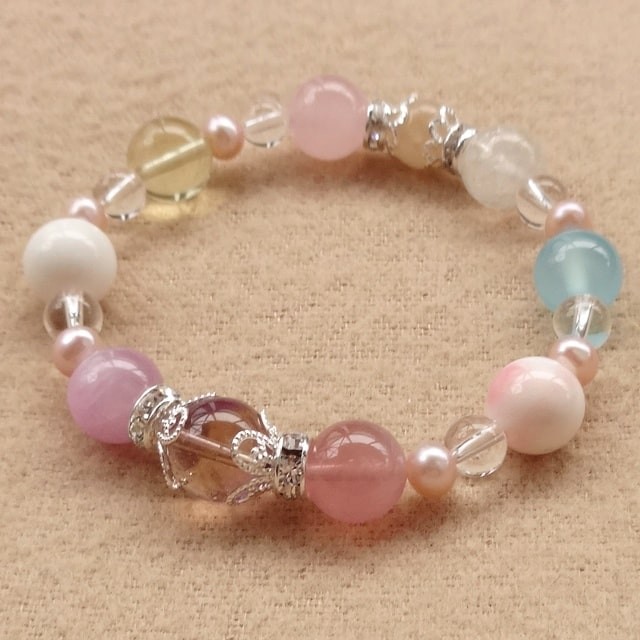 特別な舞台にふさわしい存在感｜アメトリン（ボリビア産・クラック有り）ｘ甲州乙女水晶など