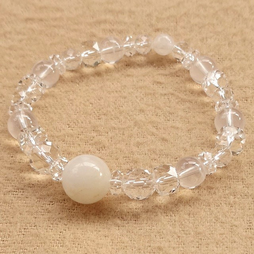 No175065 天然無処理ラリマー 樽型ブレスレット