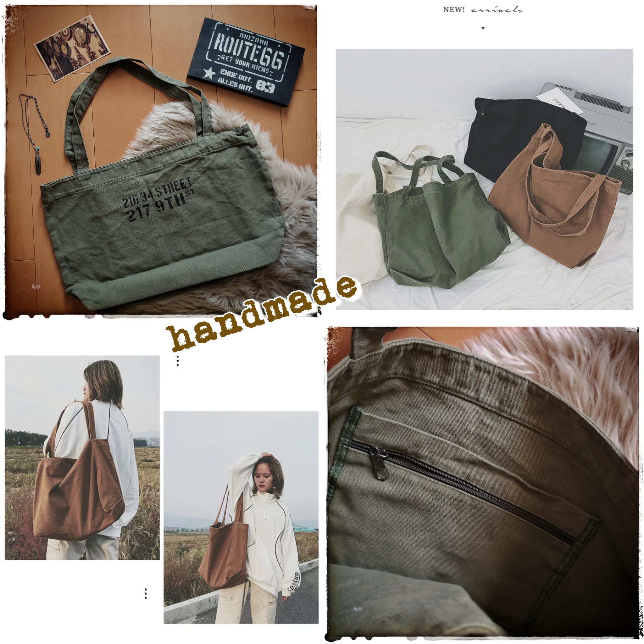 POST JUNK / 40's U.S. ARMY ステンシル ダッフルバッグ