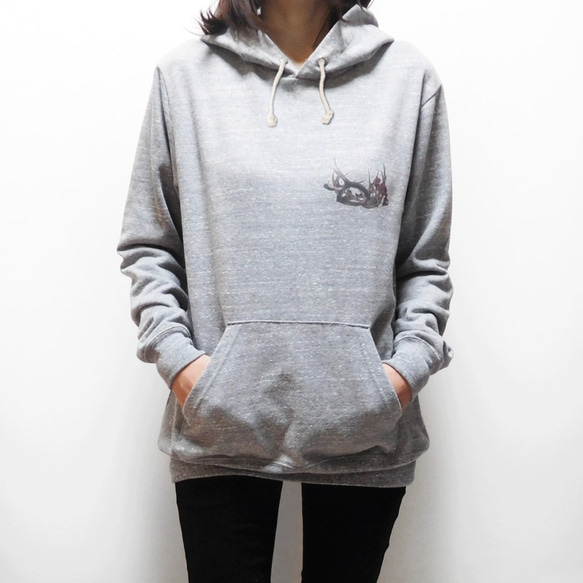 tomoka 様専用   First Penguin -hoodie／gray- 2枚目の画像