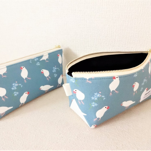 白文鳥のペンケース ペンケース ponatu 通販 7726175｜Creema(クリーマ