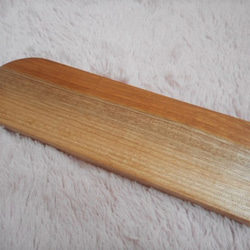 ミニミニまな板＆トレー　ナラの木　カッティングボード　　 1枚目の画像