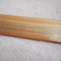 ミニミニまな板＆トレー　ナラの木　カッティングボード　　 3枚目の画像
