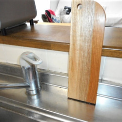ミニミニまな板＆トレー　ナラの木　カッティングボード　　 2枚目の画像