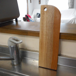 ミニミニまな板＆トレー　ナラの木　カッティングボード　　 6枚目の画像