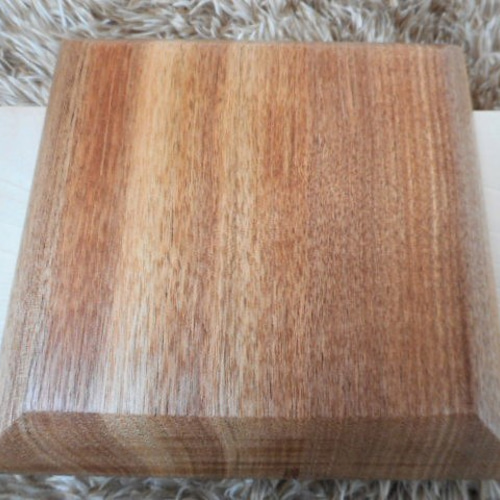 新入荷 皿 木製 プレート 4枚　職人手作り 8角 おしゃれ パン皿 木工房玄 花形パン皿 さくら 中 ｜のレン神楽坂【公式通販】発酵