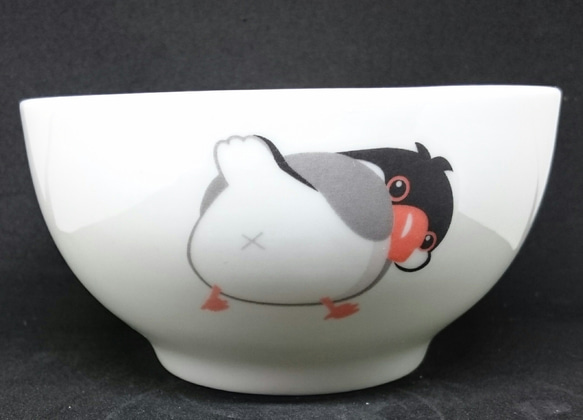 桜文鳥のお茶碗 茶碗・めし碗 ぽぽりす 通販 4536363｜Creema(クリーマ)