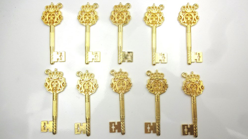 10K Yellow Gold アンティークキーチャーム