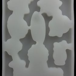 矽模10種★熱帶★手工製作的蠟燭粘土皂 第3張的照片