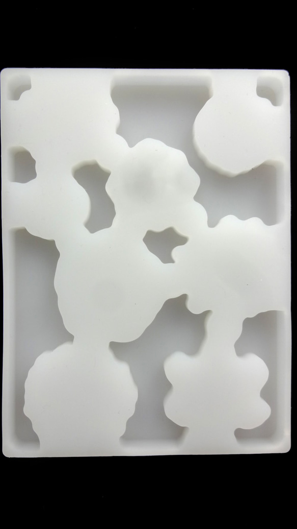 8種矽膠模具★花花山茶玫瑰★蠟燭粘土肥皂手工製作 第3張的照片