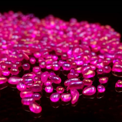 玻璃粒10g★紅紫★極光種子★樹脂封裝材料/玻璃/沙邦球/碎玻璃 第2張的照片