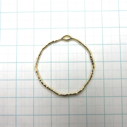 [6件]變形環零件★35毫米★金★金屬配件設計戒指魅力框架 第2張的照片