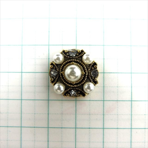 Bijou Design Cabochon [4 件] ★ gc02 ★ 仿古金膏 第2張的照片