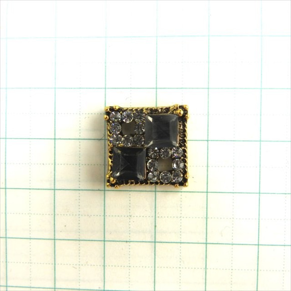 Bijou Design Cabochon [4pieces] ★ gc04 ★ Square Square Antique S 第2張的照片