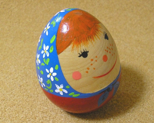 激レア　卵形ヴィンテージ　マトリョーシカ 超レア 卵型ヴィンテージマトリョーシカ | Frau Vintage