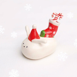 聖誕兔&聖誕襪 公仔 / 聖誕禮物 / 擺飾 第2張的照片