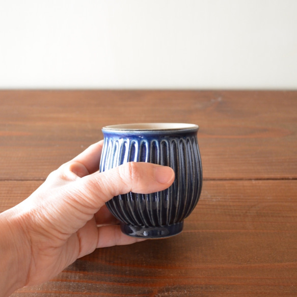 藍色筱野茶杯 第2張的照片