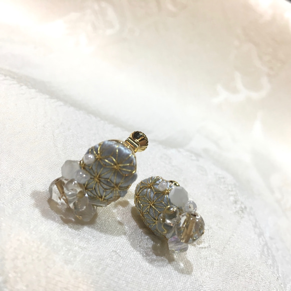 HARE earrings asahanada-iro 1枚目の画像