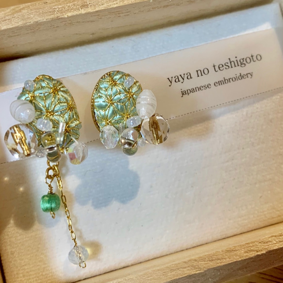 HARE earrings sabiseiji-iro 2枚目の画像