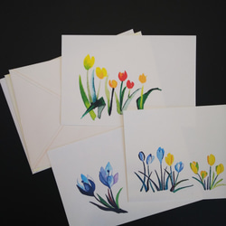 春のカード　3枚セット「3」 5枚目の画像