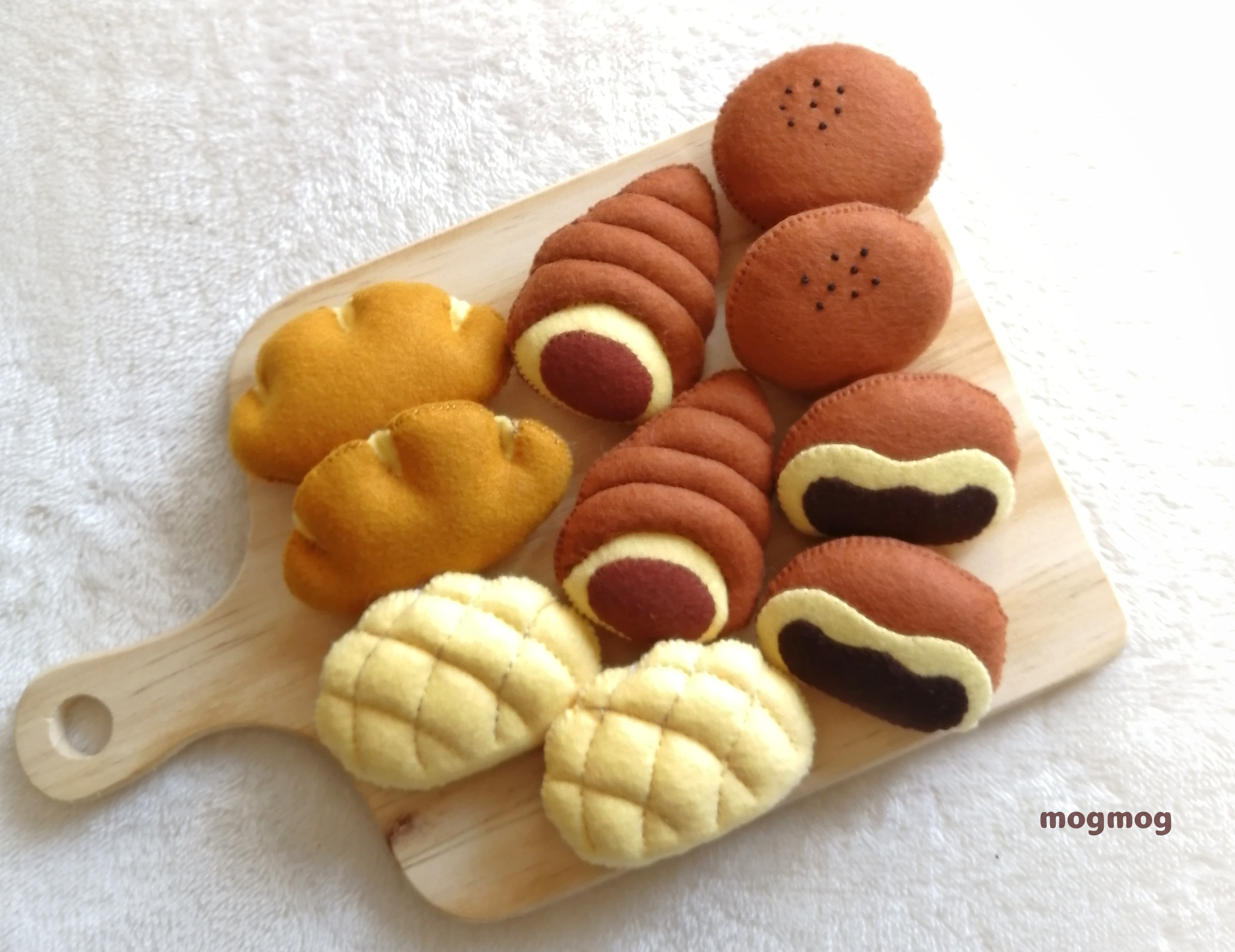 トングなし‼︎おままごと☆フェルトのパン屋さん おもちゃ・人形