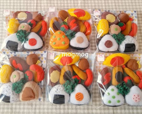 大好評☆受注作製】フェルト おままごと♡お弁当 セット