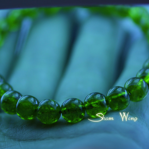 【超希少石/最強品質】カラーチェンジガーネット＊約2mm＊　天然石ブレスレット 三幸物産株式会社 eArth + stOneアースアンドストーン - 18K