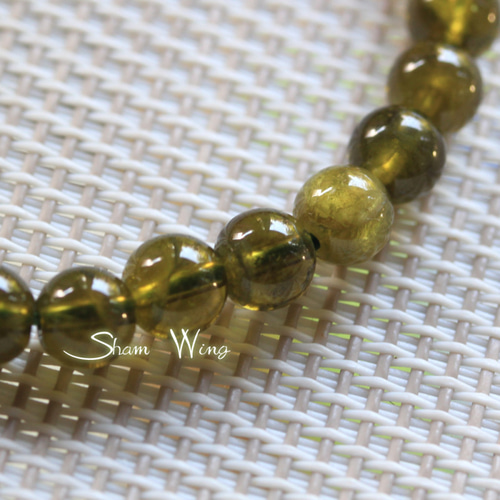 【超希少石/最強品質】カラーチェンジガーネット＊約2mm＊　天然石ブレスレット 再販×11❯天然石☆カラーチェンジ ガーネット ブレスレット