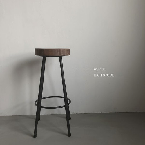 高さが選べるハイスツール アイアン ironstool(high) 鉄/ウッド 高さが選べるハイスツール アイアン ironstool(high) 鉄/ウッド