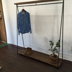 貴重　数量限定　SNNK-NS　ハンガーラック　インダストリアル　古材 数量限定 SNNK-NS ハンガーラック アイアン インダストリアル 古