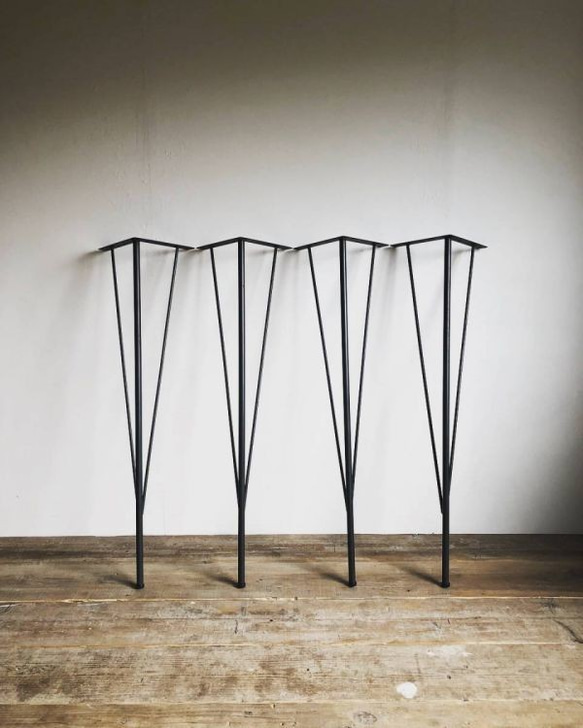 鉄脚アイアンレッグインダストリアルダイニングテーブルワークデスク4本