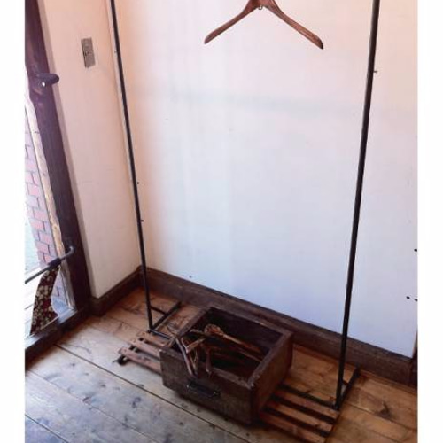 オーダーハンドメイド ブルックリン調ハンガーラック